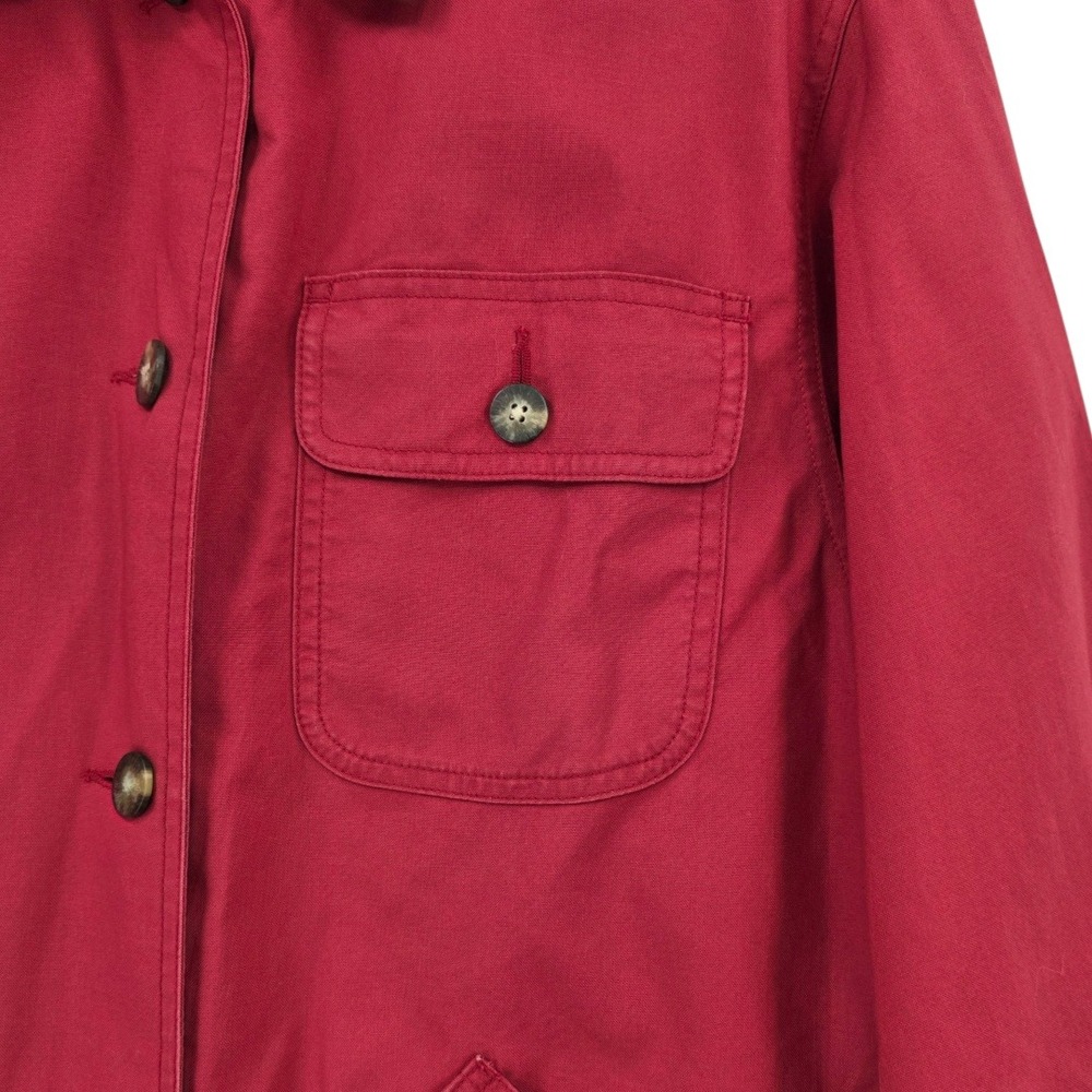 Vintage L.L.Bean Womens S 90s Workwear Chore Barn Coat Jacket - Picture 4 of 13